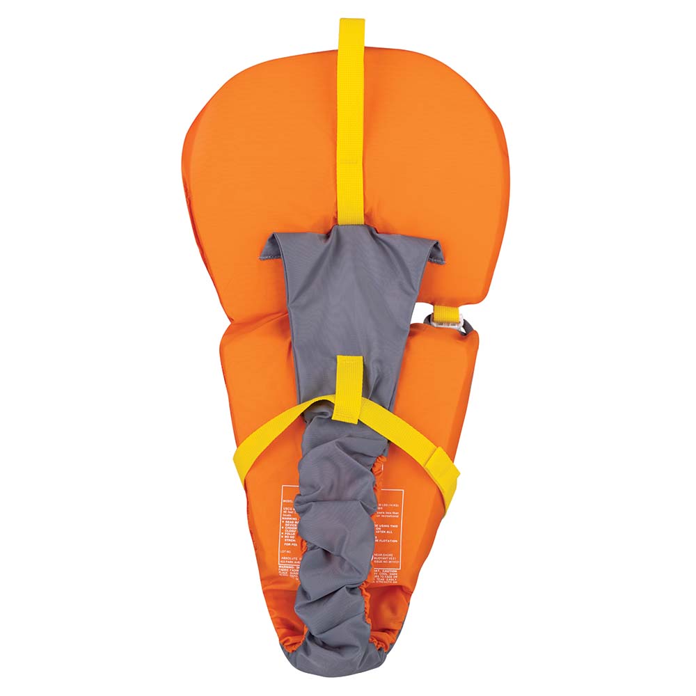 Full Throttle Baby-Safe Vest - Infant to 30lbs - Orange/Grey [104000-200-000-14] - First Stop Marine