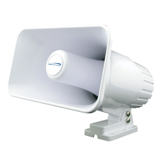 Speco 4" x 6" Weatherproof PA Speaker Horn - White [SPC12RP] - First Stop Marine