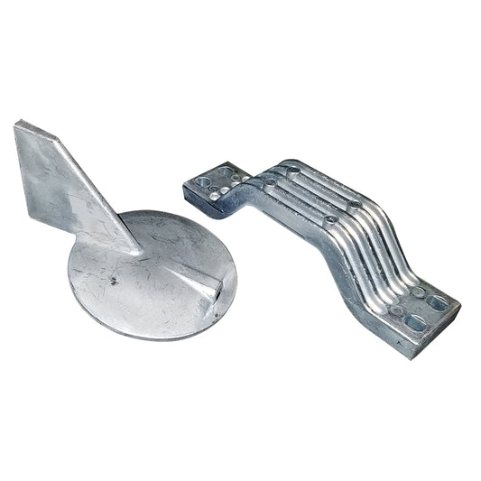Tecnoseal Anode Kit w3/Hardware - Yamaha 150-200HP Left Hand Rotation - Zinc [21102] - First Stop Marine