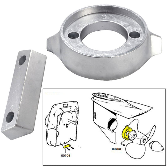 Tecnoseal Anode Kit w/Hardware - Volvo 290 - Magnesium [20705MG] - First Stop Marine