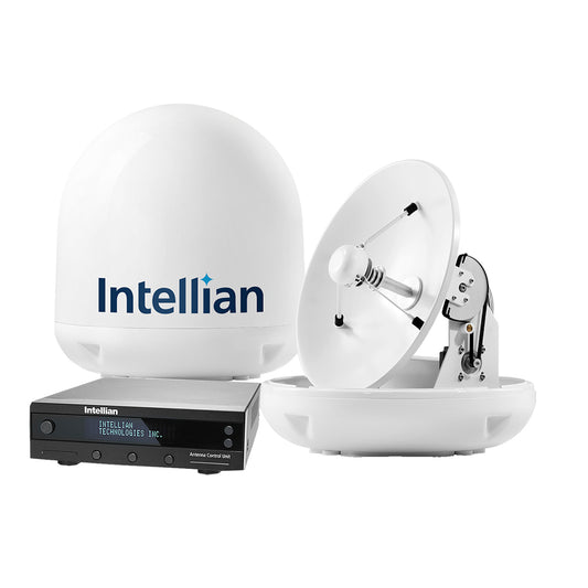 Intellian i4P Linear System w/17.7" Reflector & Universal Quad LNB [B4-419Q] - First Stop Marine