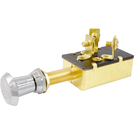 Attwood Push/Pull Switch - Three-Position - Off/On/On [7594-3] - First Stop Marine