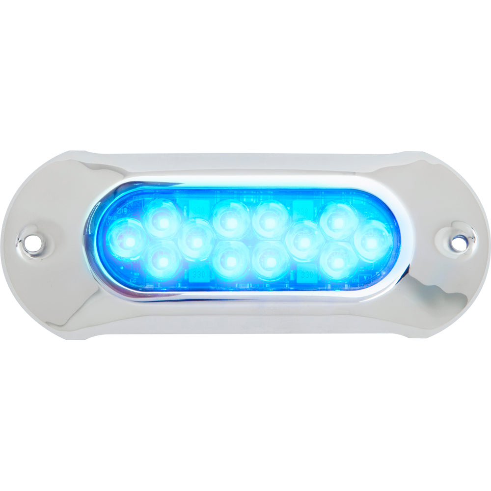 Attwood Light Armor Underwater LED Light - 12 LEDs - Blue [65UW12B-7] - First Stop Marine