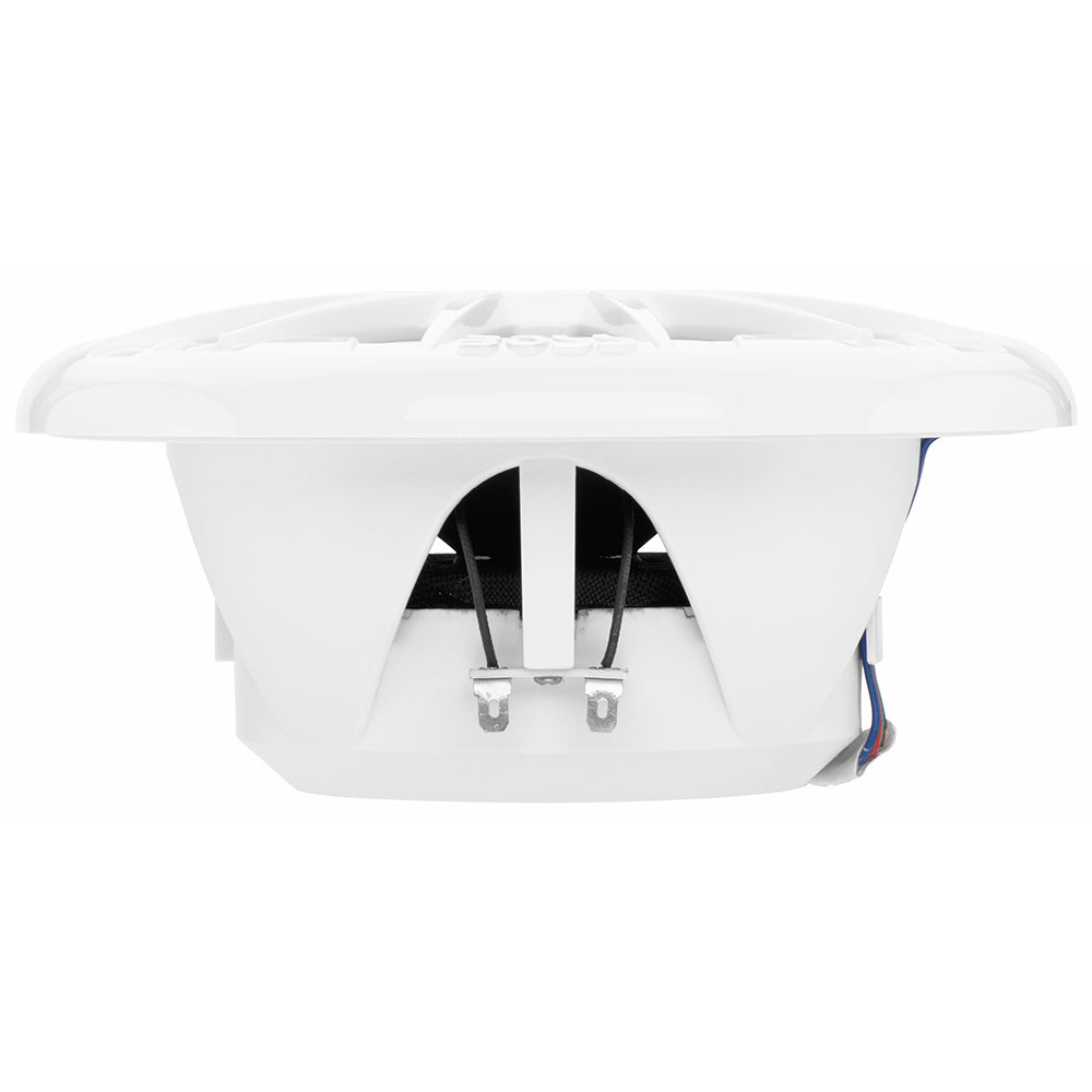 Boss Audio 6.5" MRGB65 Speakers w/RGB Lighting - White - 200W [MRGB65] - First Stop Marine