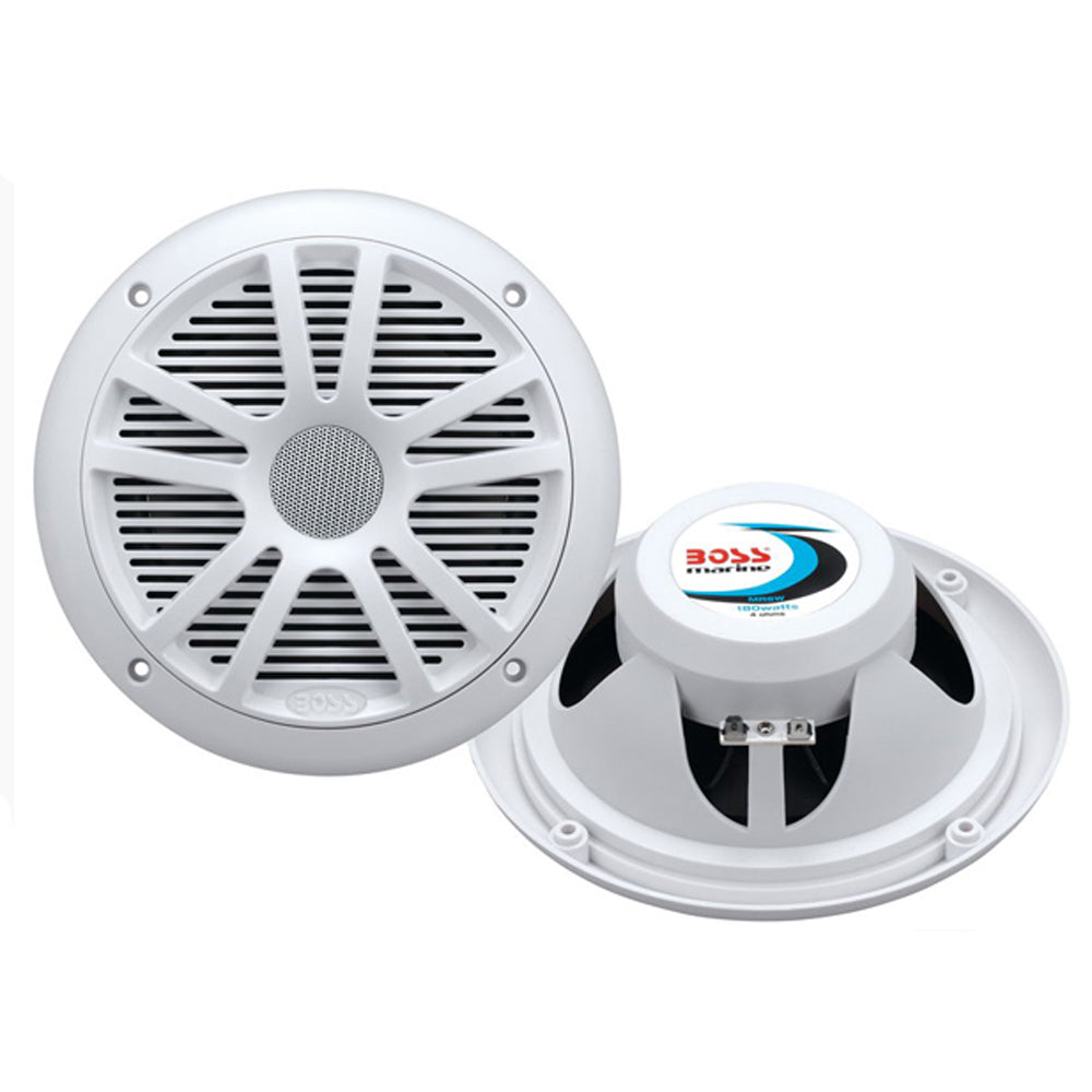 Boss Audio 6.5" MR6W Speaker - White - 180W [MR6W] - First Stop Marine