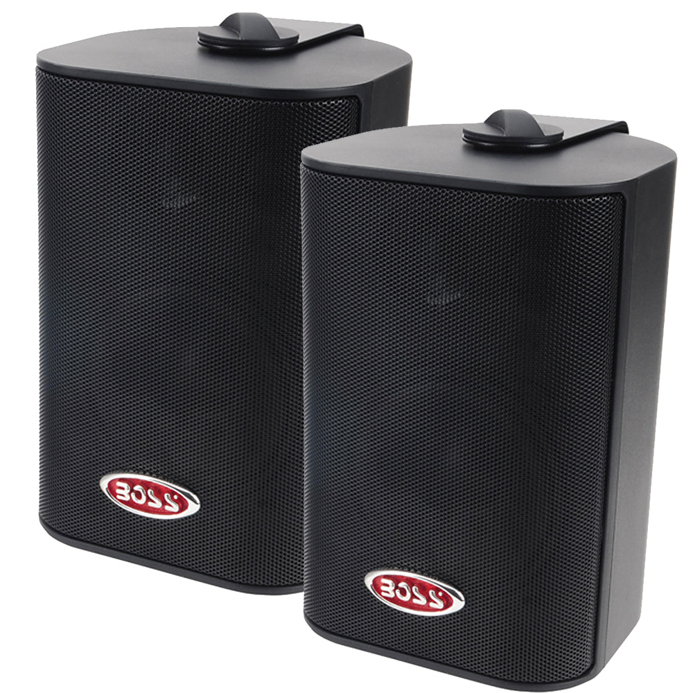 Boss Audio 4" MR4.3B Box Speakers - Black - 200W [MR4.3B] - First Stop Marine