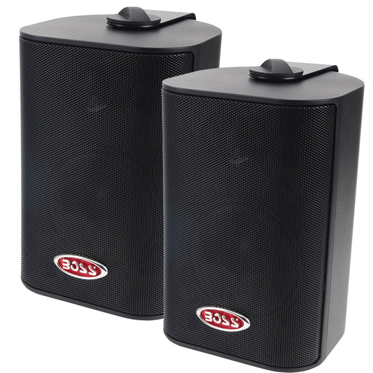 Boss Audio 4" MR4.3B Box Speakers - Black - 200W [MR4.3B] - First Stop Marine