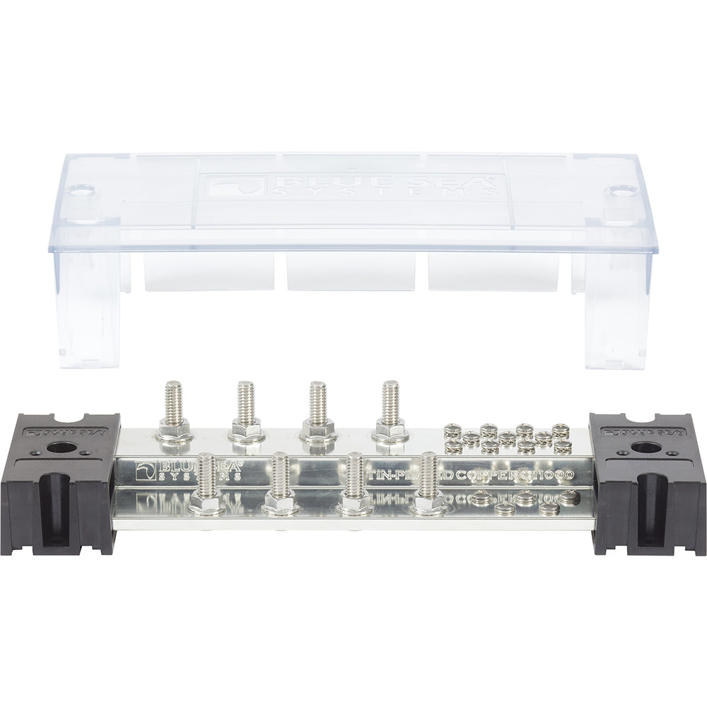 Blue Sea PowerBar 1000 - 8 5/16" Terminal Studs w/Cover [1992] - First Stop Marine