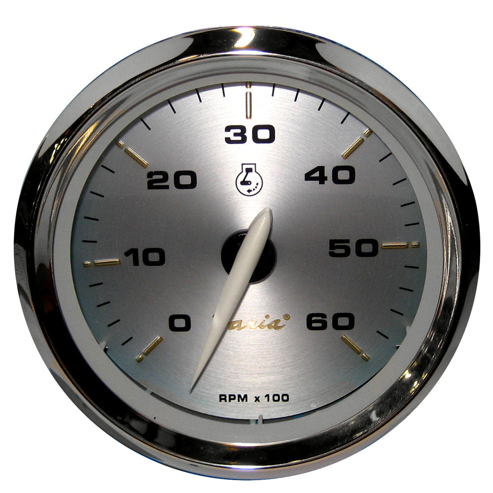 Faria Kronos 4" Tachometer - 6,000 RPM (Gas - Inboard & I/O) [39004] - First Stop Marine