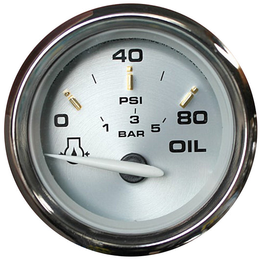 Faria Kronos 2" Oil Pressure Gauge - 80 PSI [19002] - First Stop Marine