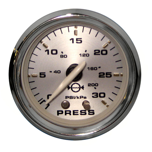 Faria Kronos 2" Water Pressure Gauge Kit - 30 PSI [19007] - First Stop Marine