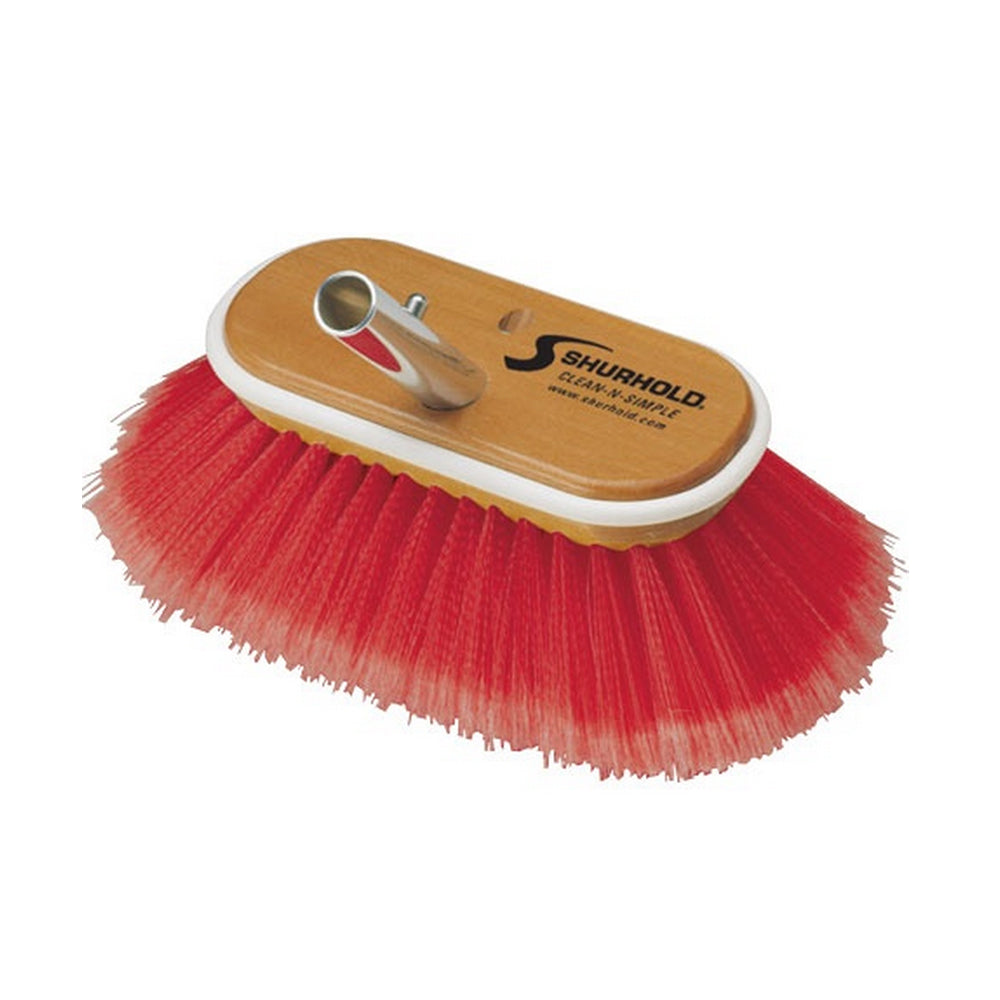 Shurhold 6" Combo Deck Brush - Soft & Medium [965] - First Stop Marine