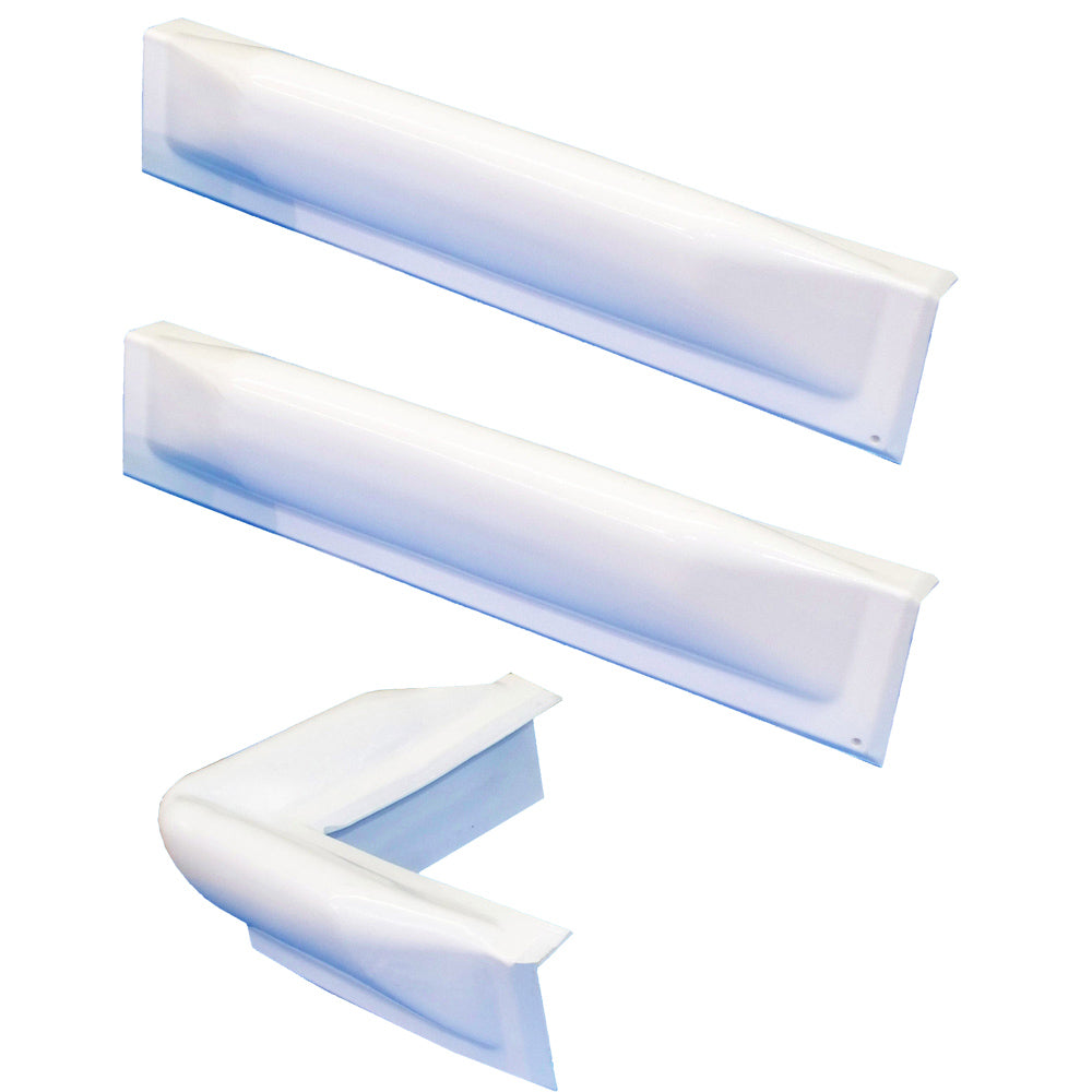 Dock Edge 3 Piece Dock Bumper Kit - 1 Corner Piece, 2 18" Straight Pieces [73-100-F] - First Stop Marine