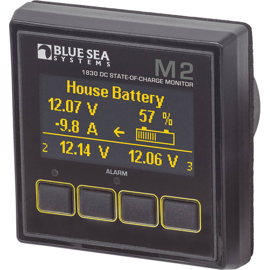 Blue Sea 1830 M2 DC SoC State of Charge Monitor [1830] - First Stop Marine