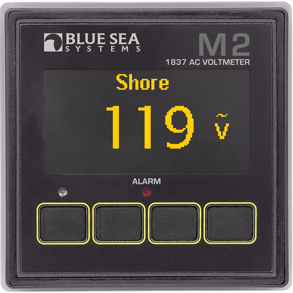 Blue Sea 1837 M2 AC Voltmeter [1837] - First Stop Marine