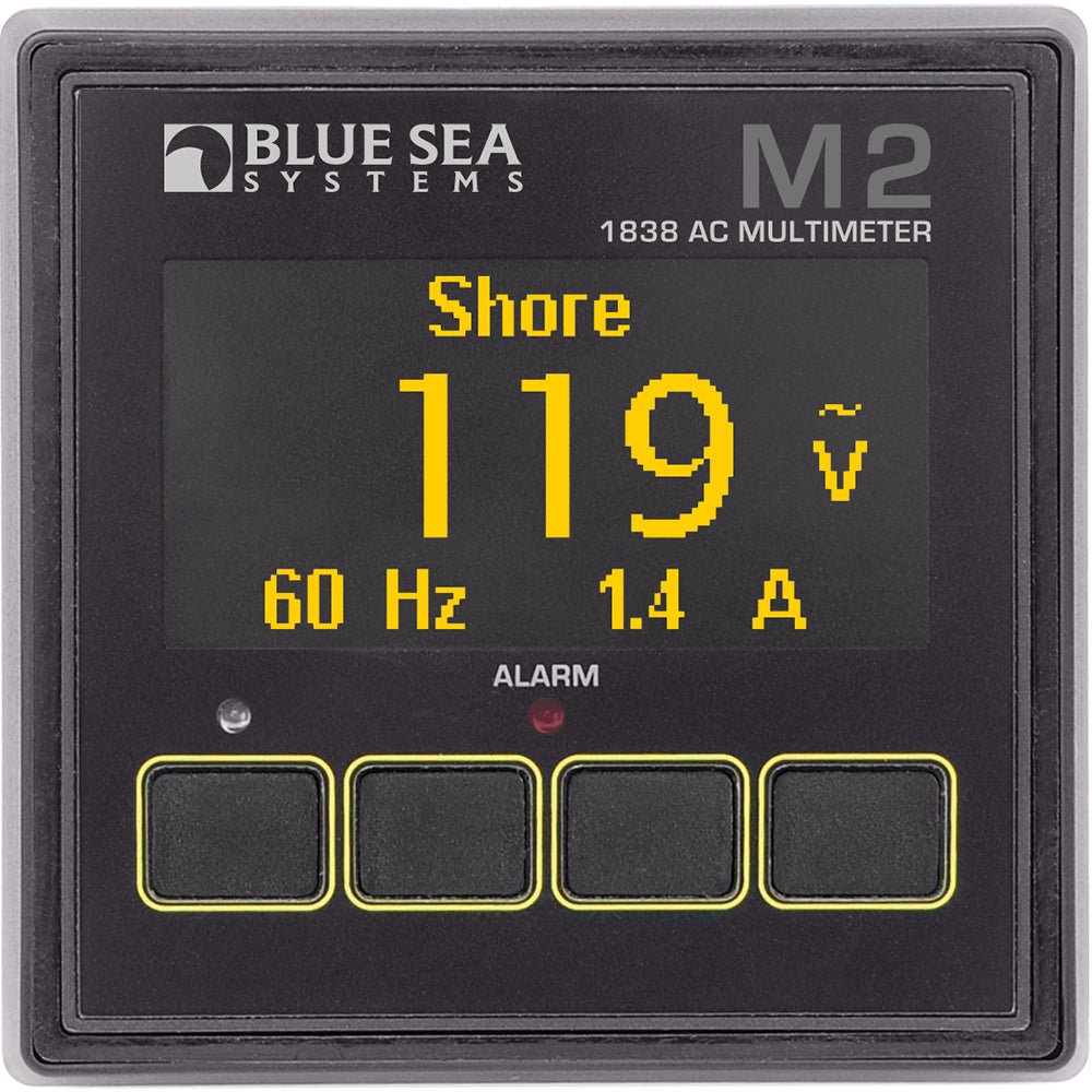 Blue Sea 1838 M2 AC Multimeter [1838] - First Stop Marine