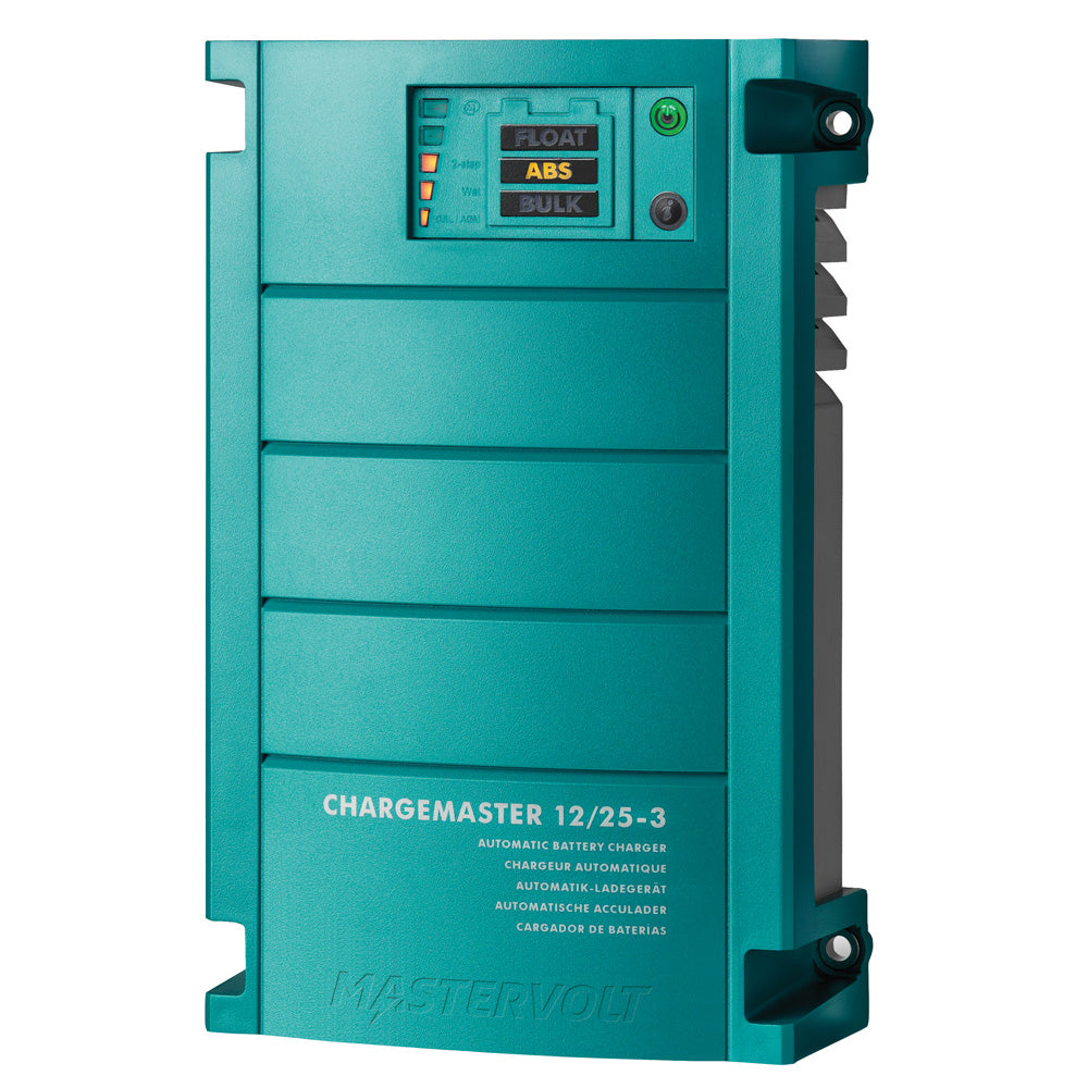 Mastervolt ChargeMaster 25 Amp Battery Charger - 3 Bank, 12V [44010250] - First Stop Marine