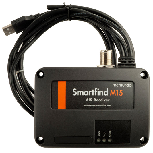 McMurdo SmartFind M15 AIS Receiver [21-300-001A] - First Stop Marine