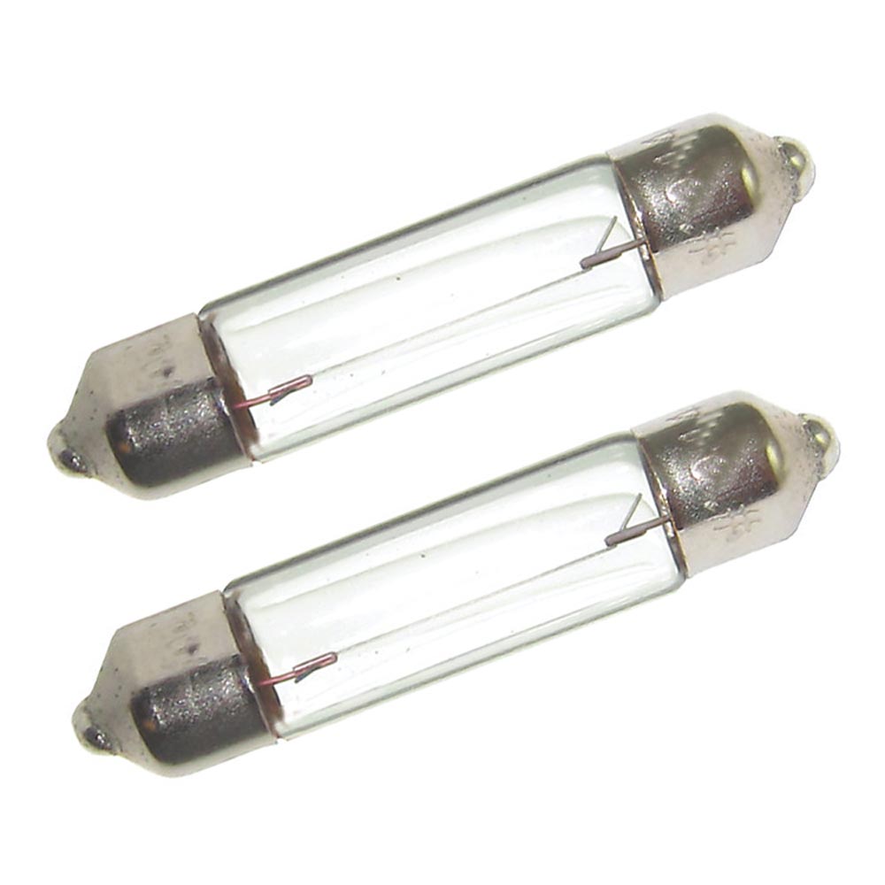 Perko Double Ended Festoon Bulbs - 12V, 10W, .74A - Pair [0070DP0CLR] - First Stop Marine