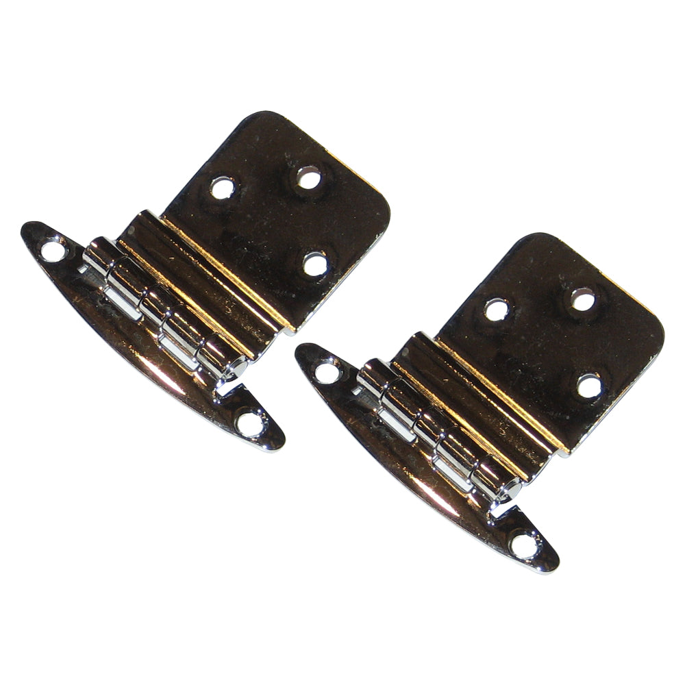 Perko Chrome Plated Brass 3/8" Inset Hinges [0271DP0CHR] - First Stop Marine