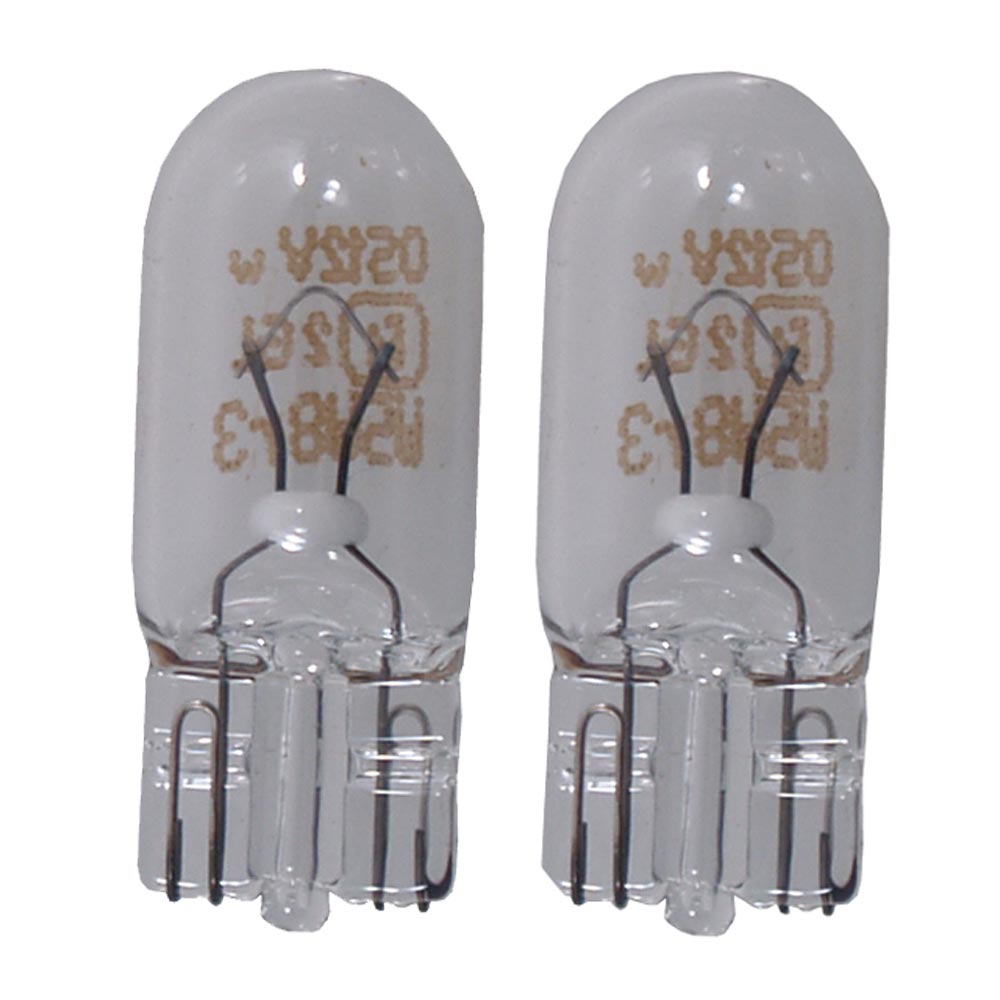 Perko Wedge Base Bulb - 12V, 5W, .35A - Pair [0338DP1CLR] - First Stop Marine