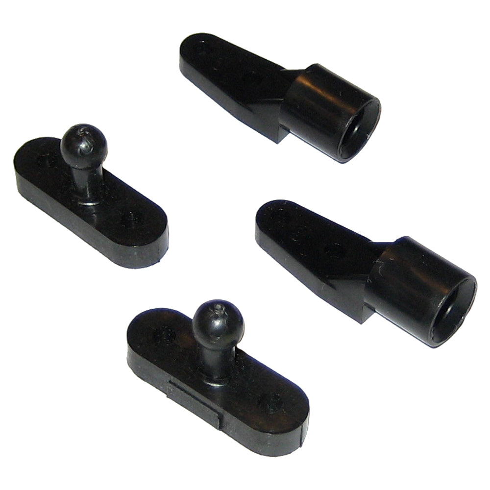 Perko Door Catches - Black Nylon - Pair [0559DP] - First Stop Marine