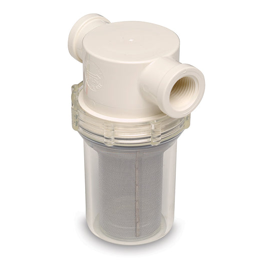 Shurflo by Pentair 3/4" Raw Water Strainer - 50 Mesh Screen [253-220-01] - First Stop Marine