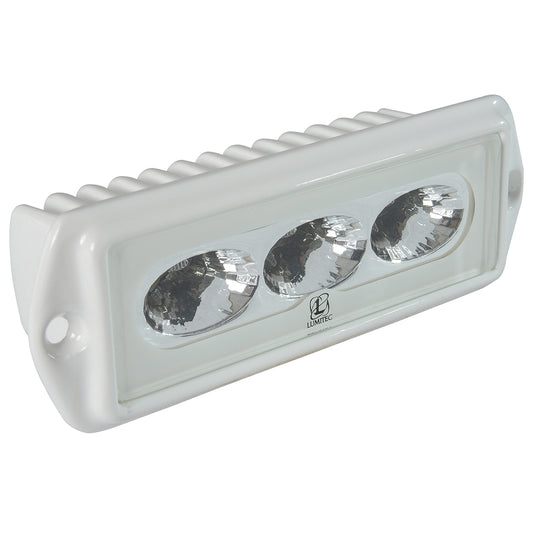 Lumitec CapriLT - LED Flood Light - White Finish - White Non-Dimming [101288] - First Stop Marine