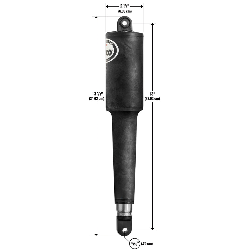 Lenco 102 Series Standard Actuator - 24V - 4-1/4" Stroke [15066-001] - First Stop Marine