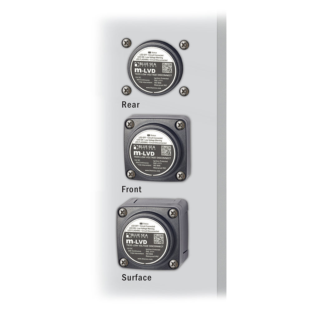 Blue Sea 7635 m-LVD Low Voltage Disconnect [7635] - First Stop Marine