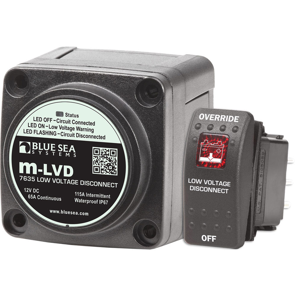 Blue Sea 7635 m-LVD Low Voltage Disconnect [7635] - First Stop Marine