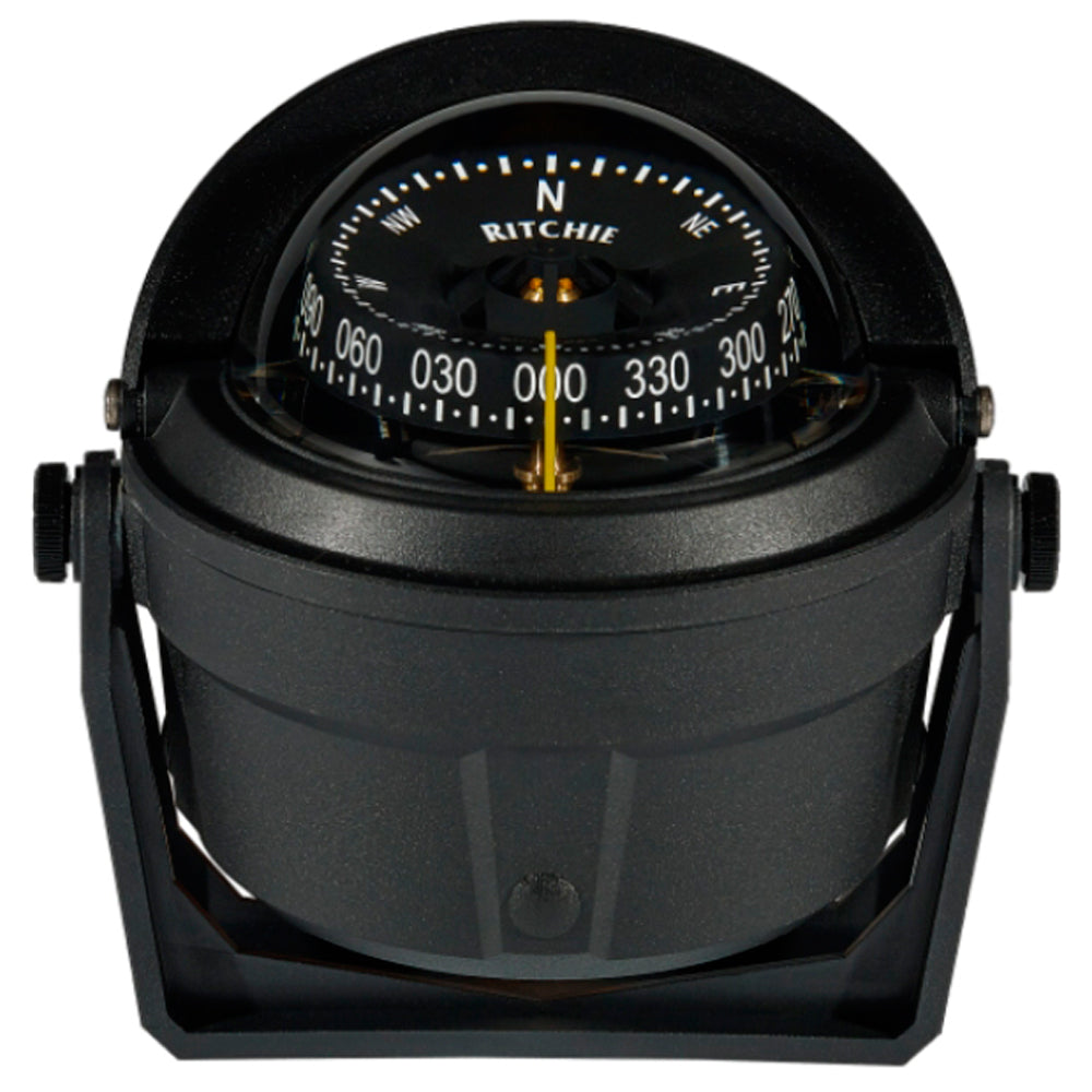 Ritchie B-81-WM Voyager Bracket Mount Compass - Wheelmark Approved f/Lifeboat & Rescue Boat Use [B-81-WM] - First Stop Marine