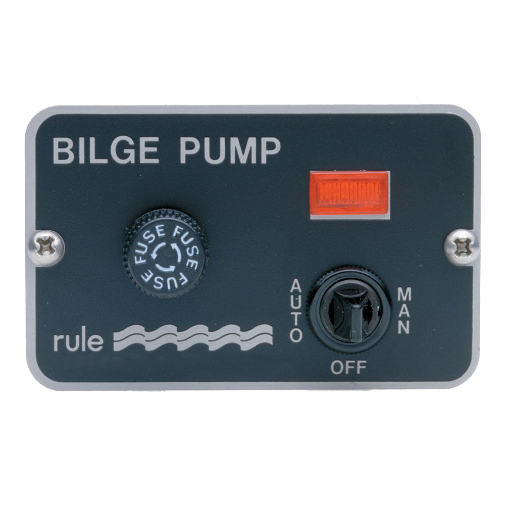 Rule Deluxe 3-Way Panel Lighted Switch f/Auto Float 24/32VDC [42] - First Stop Marine