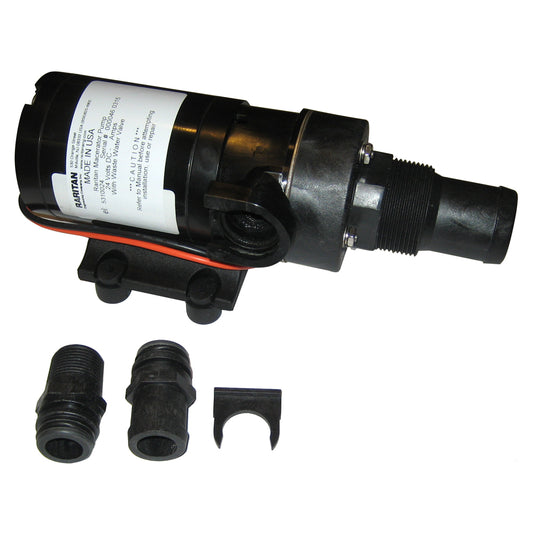 Raritan Macerator Pump - 24v w/Barb Adapter [5310024] - First Stop Marine