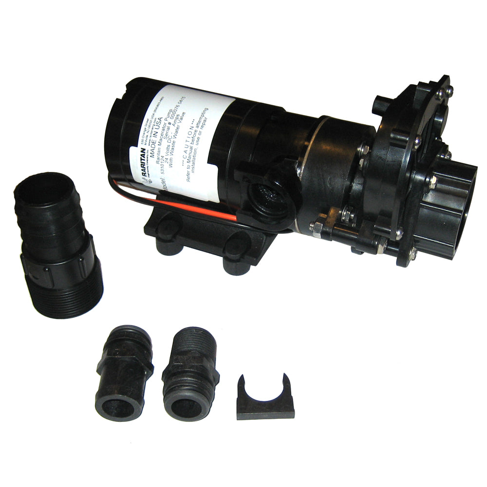 Raritan Macerator Pump - 24v w/Waste Valve [5310124] - First Stop Marine