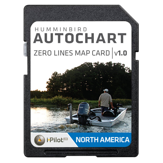 Humminbird AutoChart Zero Lines Map Card [600033-1] - First Stop Marine