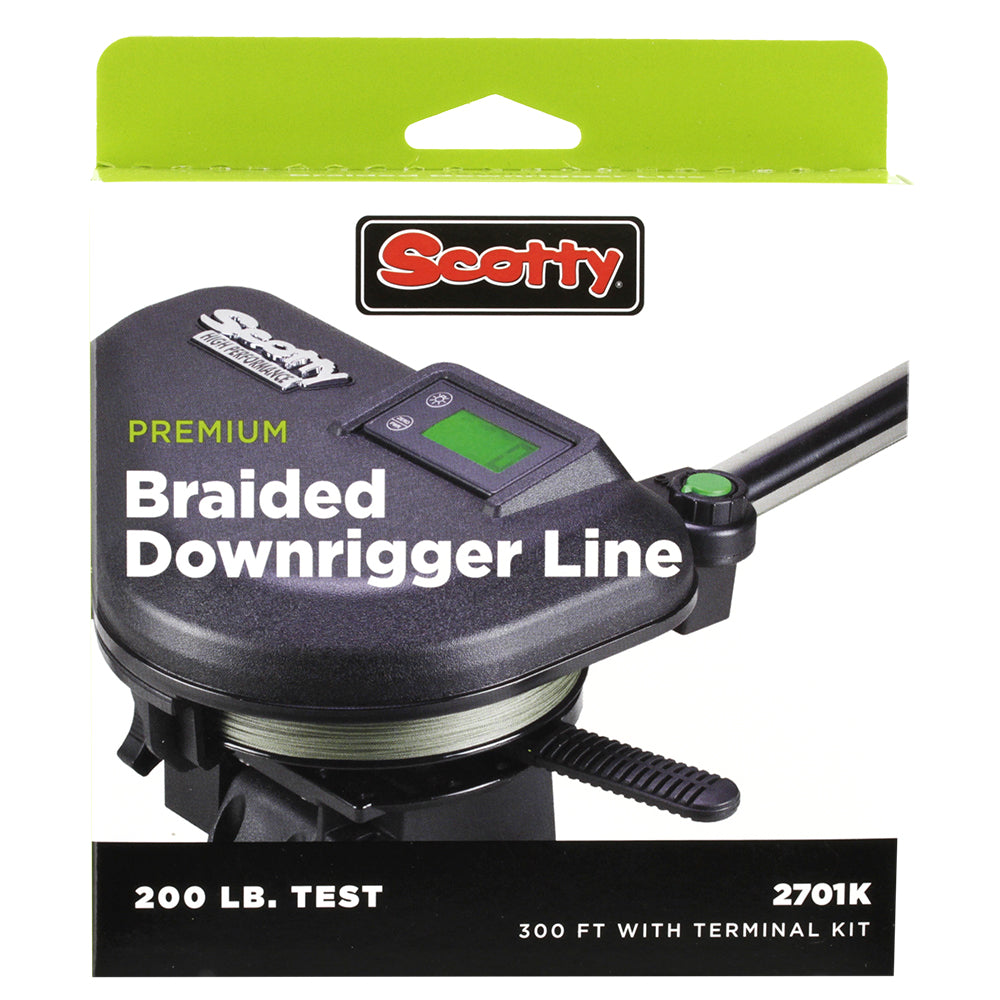 Scotty Premium Power Braid Downrigger Line - 200ft of 200lb Test [2700K] - First Stop Marine