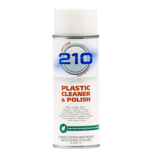 Camco 210 Plastic Cleaner Polish 14oz Spray [40934] - First Stop Marine