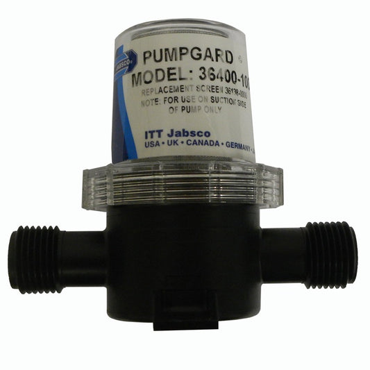 Jabsco Pumpguard In-Line Strainer - 1/2" NPT Port [36400-1000] - First Stop Marine