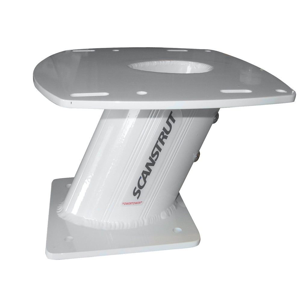 Scanstrut APT-250-01 - Aluminum PowerTower Radar Mount - 10" Aft Leaning [APT-250-01] - First Stop Marine