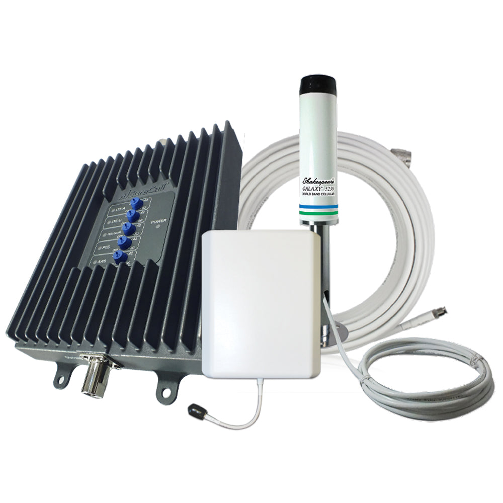 Shakespeare Super Halo Cell Booster - AT&T, T-Mobile, Verizon - 2G,3G & 4G [CA-VAT-10-R] - First Stop Marine