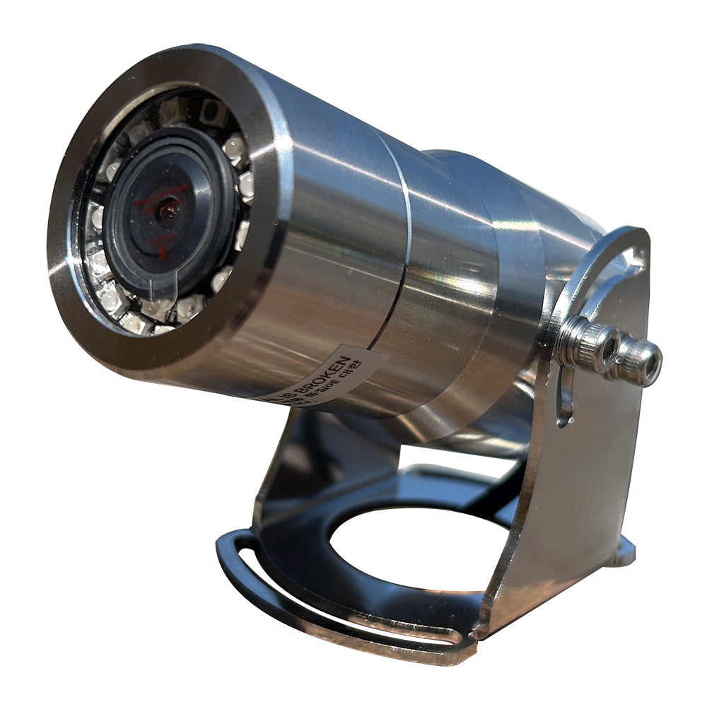 Iris 316 Stainless Steel Marine Camera  - TVL - Wide Angle - Reversible - Nitrogen Purged - Infrared [IRIS090] - First Stop Marine