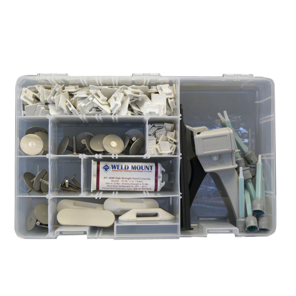 Weld Mount Executive Adhesive & Fastener Kit w/AT-8040 Adhesive [1001003] - First Stop Marine