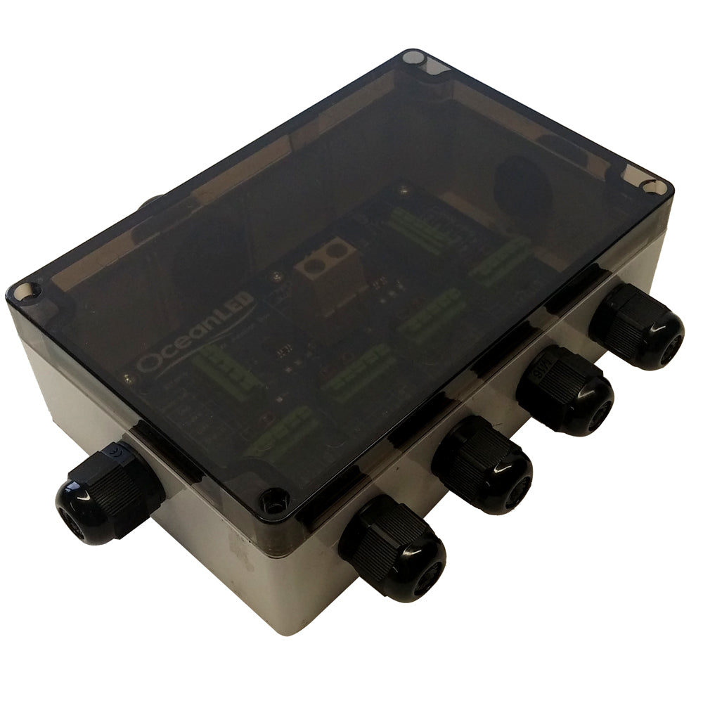 OceanLED X-Series DMX Junction Box [011702] - First Stop Marine