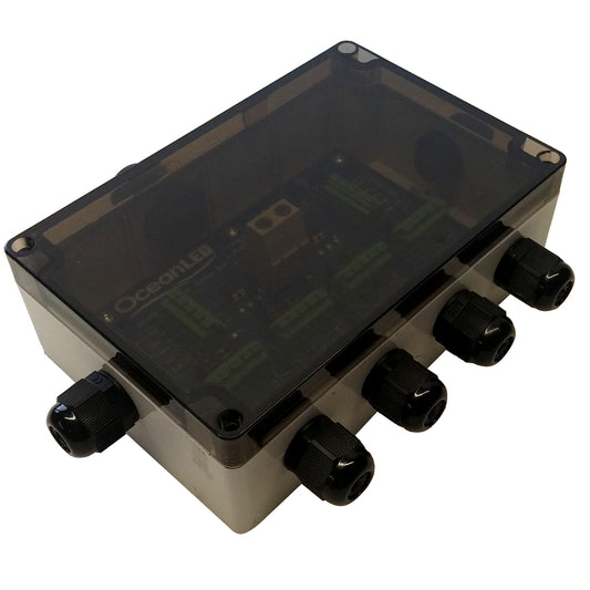 OceanLED X-Series DMX Junction Box [011702] - First Stop Marine