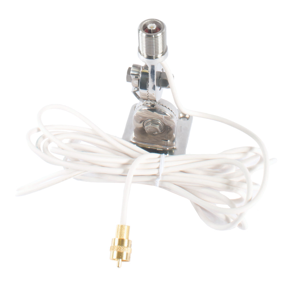 Shakespeare Quick Connect SS Mount w/Cable f/Quick Connect Antenna [QCM-S] - First Stop Marine