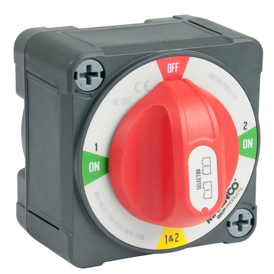 BEP Pro Installer 400A EZ-Mount Battery Selector Switch (1-2-Both-Off) [771-S-EZ] - First Stop Marine