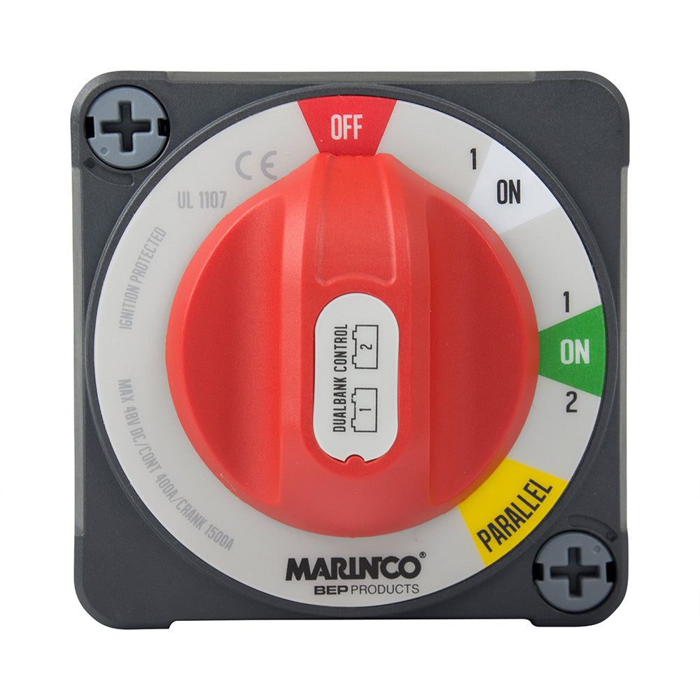 BEP Pro Installer 400a EZ-Mount Dual Bank Control Battery Switch - MC10 [772-DBC-EZ] - First Stop Marine