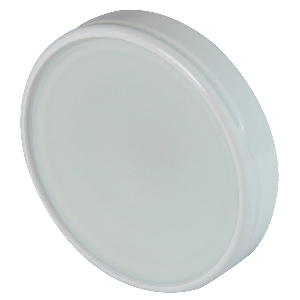 Lumitec Halo Flush Mount Down Light Spectrum RGBW - White Housing [112827] - First Stop Marine