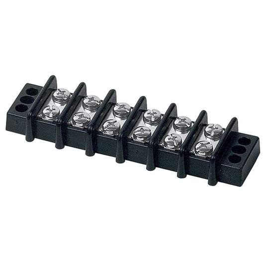 BEP Pro Installer Terminal Block - 6 Way - 30A [TB-118-6P/DSP] - First Stop Marine